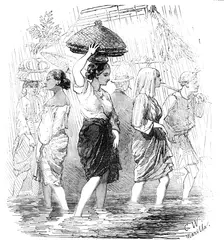 The Rainy Season, Manilla, 1857. Creator: C. W.