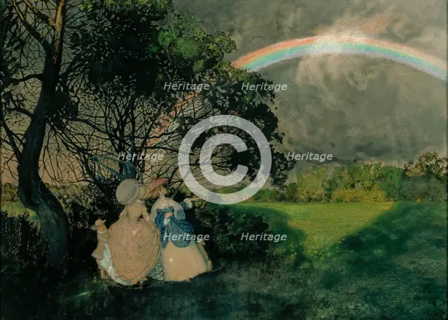The Rainbow, 1897. Creator: Konstantin Somov.