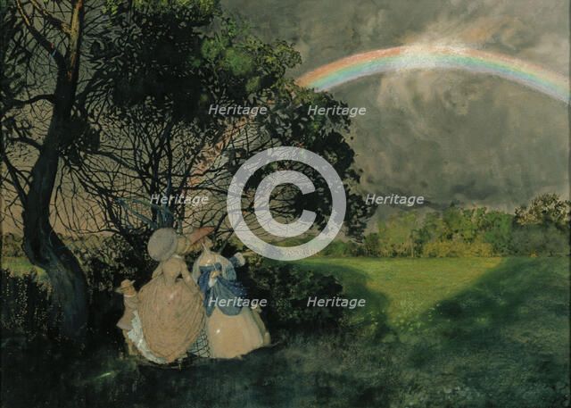 The Rainbow, 1897. Creator: Konstantin Somov.