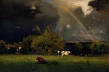 The Rainbow, about 1878-1879. Creator: George Inness