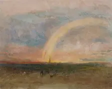 The rainbow c1835. Creator: JMW Turner