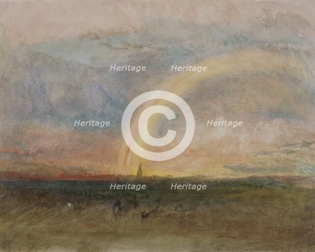 'The rainbow', c1835. Artist: JMW Turner.