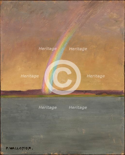 The Rainbow, c1909. Creator: Vallotton, Felix Edouard (1865-1925).