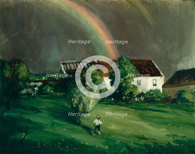 The Rainbow, Normandie, 1902. Creator: Robert Henri.