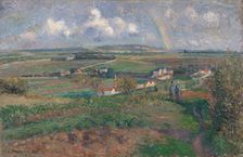The rainbow, Pontoise, 1877. Creator: Pissarro, Camille (1830-1903)