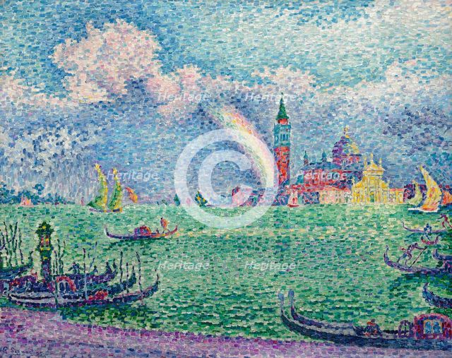 The Rainbow (Venice), 1905. Creator: Signac, Paul (1863-1935).