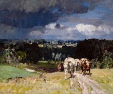 The Raincloud, c1915. Creator: John Alfred Arnesby Brown