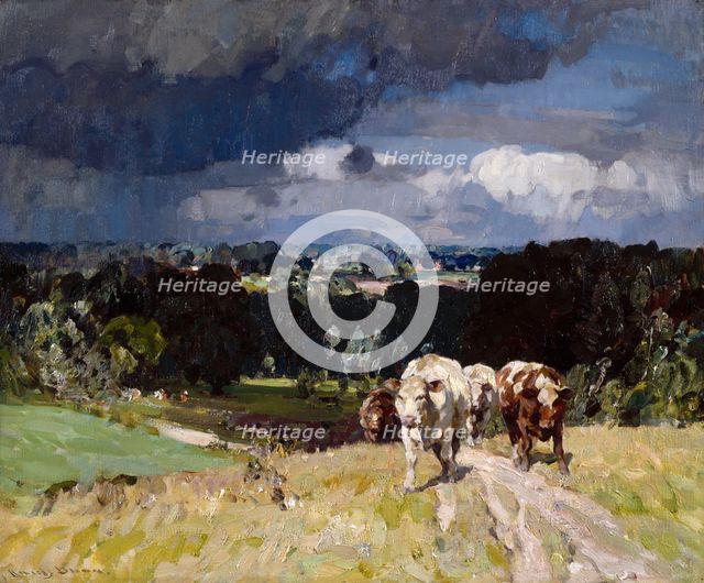 The Raincloud, c1915. Creator: John Alfred Arnesby Brown.