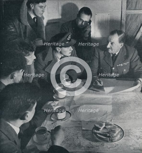 'The raid is over, but the crew's task is not yet finished', 1941. Artist: Unknown.