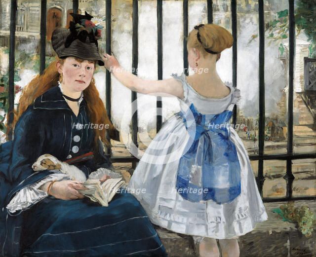 The Railway, 1873. Artist: Manet, Édouard (1832-1883)