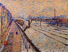 The Railway, 1910. Creator: Segal, Arthur (1875-1944)