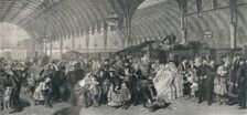 The Railway Station 1862, (1917). Artist: William Powell Frith