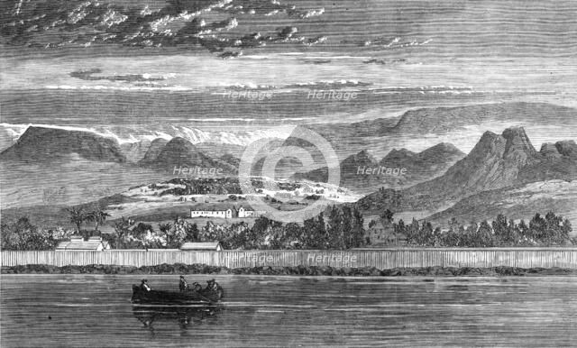 The Railway Station, Arica, Peru, 1865. Creator: Unknown.