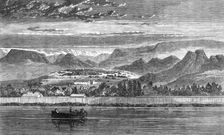 The Railway Station, Arica, Peru, 1865. Creator: Unknown