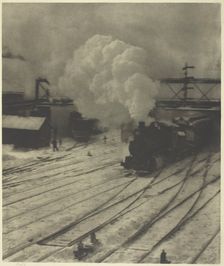 The Railroad Yard, Winter, 1903. Creator: Alfred Stieglitz