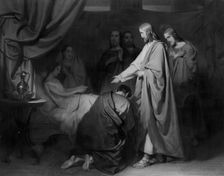 The Raising of Jairus Daughter, 1830-1849. Creator: Willem Hendrik Schmidt