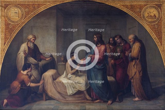 The Raising of Jairus's Daughter, c1838. Creator: Benito Sáez García.