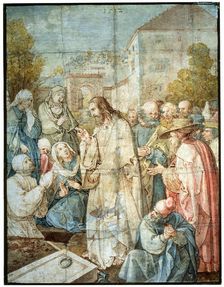 The Raising of Lazarus 1512. Artist: Albrecht Dürer