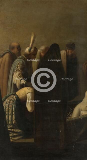 The raising of Lazarus, 1620-1650. Creator: School of Rembrandt van Rijn.