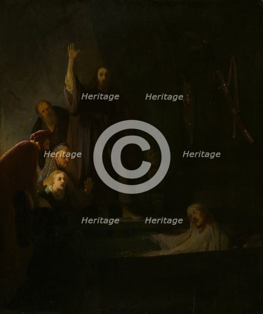 The Raising of Lazarus, 1630/35. Creator: Unknown.