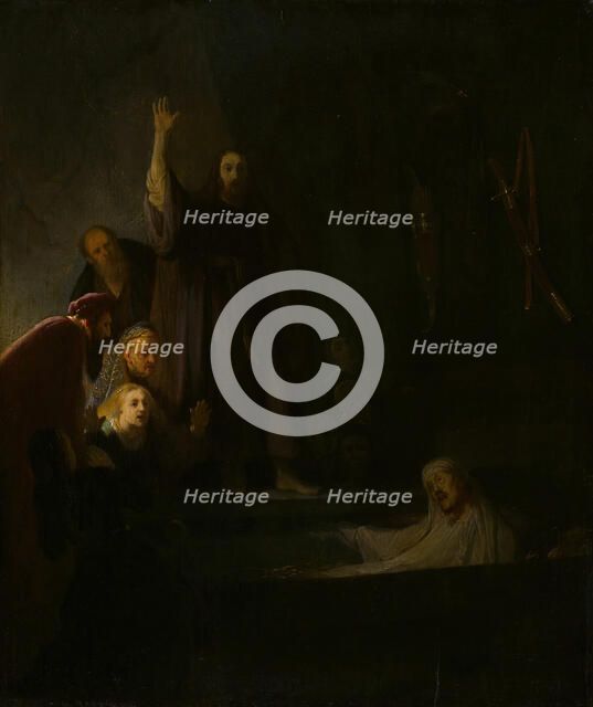 The Raising of Lazarus, 1630/35. Creator: Unknown.