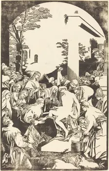 The Raising of Lazarus, 1742. Creator: John Baptist Jackson