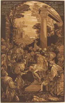The Raising of Lazarus, 1742. Creator: John Baptist Jackson