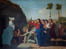The Raising of Lazarus, 1856. Creator: Juan García Martínez