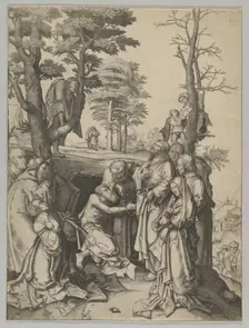 The Raising of Lazarus (copy).n.d. Creator: Unknown