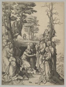 The Raising of Lazarus (copy).n.d. Creator: Unknown