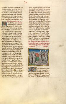 The Raising of Lazarus, Miroir Historial about 1475. Creator: Unknown