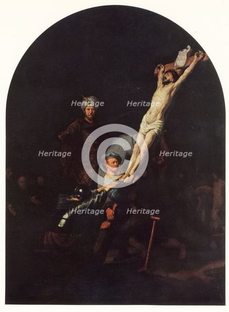 'The Raising of the Cross', c1632-1633, (1967).  Creator: Rembrandt Harmensz van Rijn.