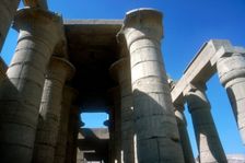 The Ramesseum, Temple of Rameses II, Luxor, Egypt