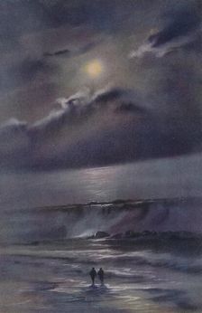 The Ramp and the Slopes of Erebus 1911, (1913). Artist: Edward Wilson