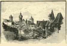 The Ramparts, Nuremberg 1890. Creator: Unknown