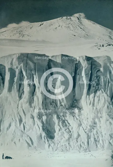 'The Ramparts of Mount Erebus', c1911, (1913). Artist: Herbert Ponting.