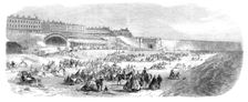 The Ramsgate Station of the East Kent (London, Chatham, and Dover) Railway, 1864. Creator: Unknown