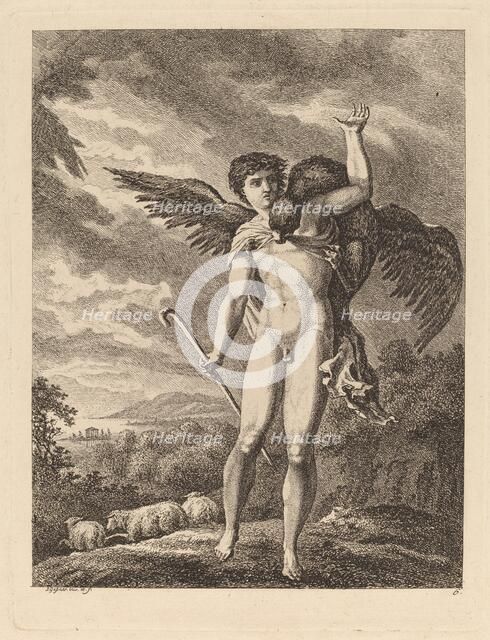 The Rape of Ganymede, 1769/71. Creator: Salomon Gessner.