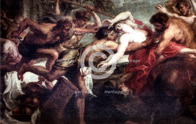 'The Rape of Deidamia', 1636-1638. Artist: Peter Paul Rubens