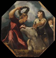 The Rape of Europa, 1541-1542 . Creator: Tintoretto, Jacopo (1518-1594)