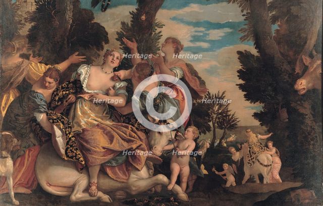 The Rape of Europa, 1582-1584. Creator: Veronese, Paolo (1528-1588).