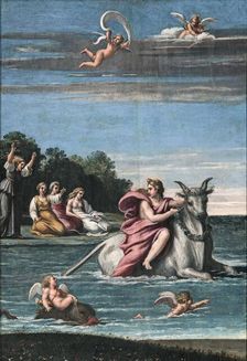 The Rape of Europa, 1602-1605. Creator: Carracci, Antonio Marziale (1583-1618)