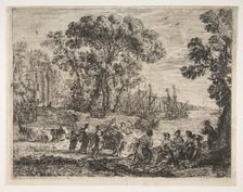 The Rape of Europa, 1634. Creator: Claude Lorrain