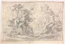 The Rape of Europa, 1635/40. Creator: Cornelis Schut I