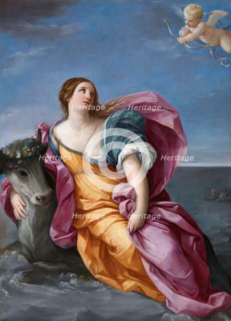 The Rape of Europa, 1637-1639. Creator: Reni, Guido (1575-1642).