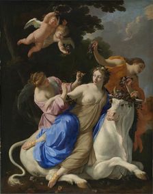 The Rape of Europa, 1640. Creator: Simon Vouet