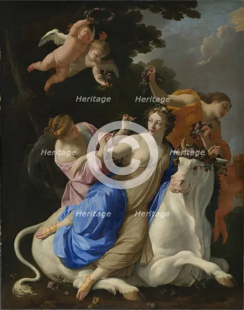 The Rape of Europa, 1640. Creator: Simon Vouet.