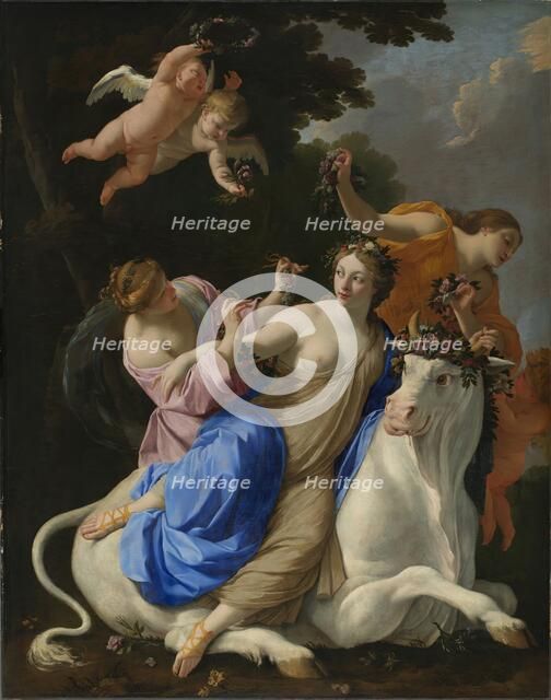 The Rape of Europa, 1640. Creator: Simon Vouet.