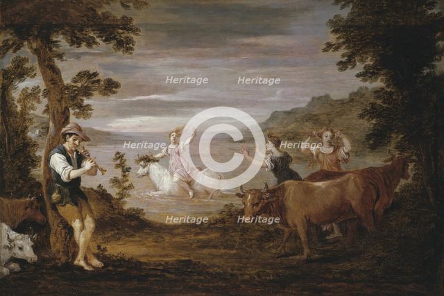 The Rape of Europa, 1654/56. Creator: David Teniers II.