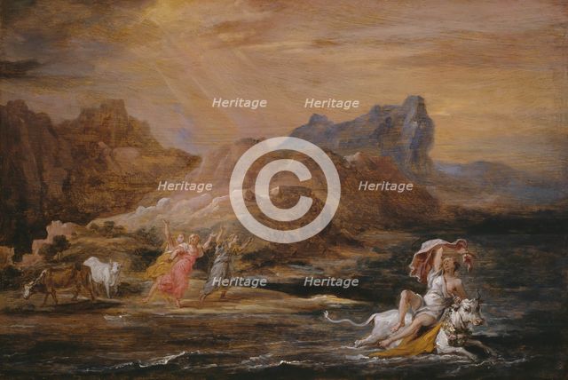 The Rape of Europa, 1654/56. Creator: David Teniers II.